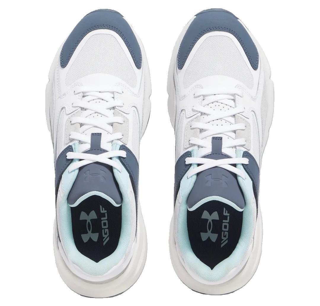 Under Armour Forge 96 chaussures de golf unisexe, blanches
