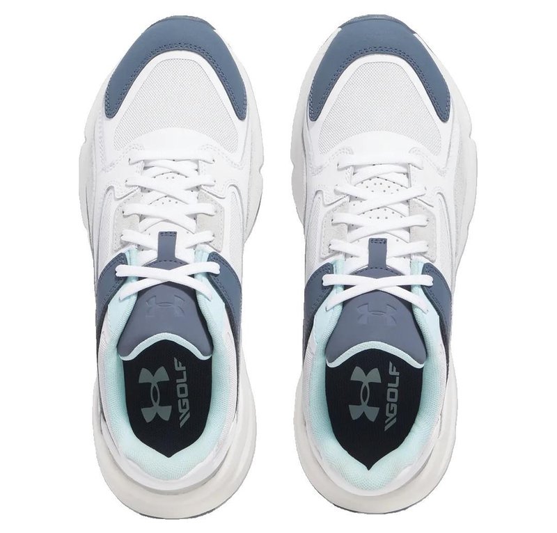 Under Armour Forge 96 chaussures de golf unisexe, blanches