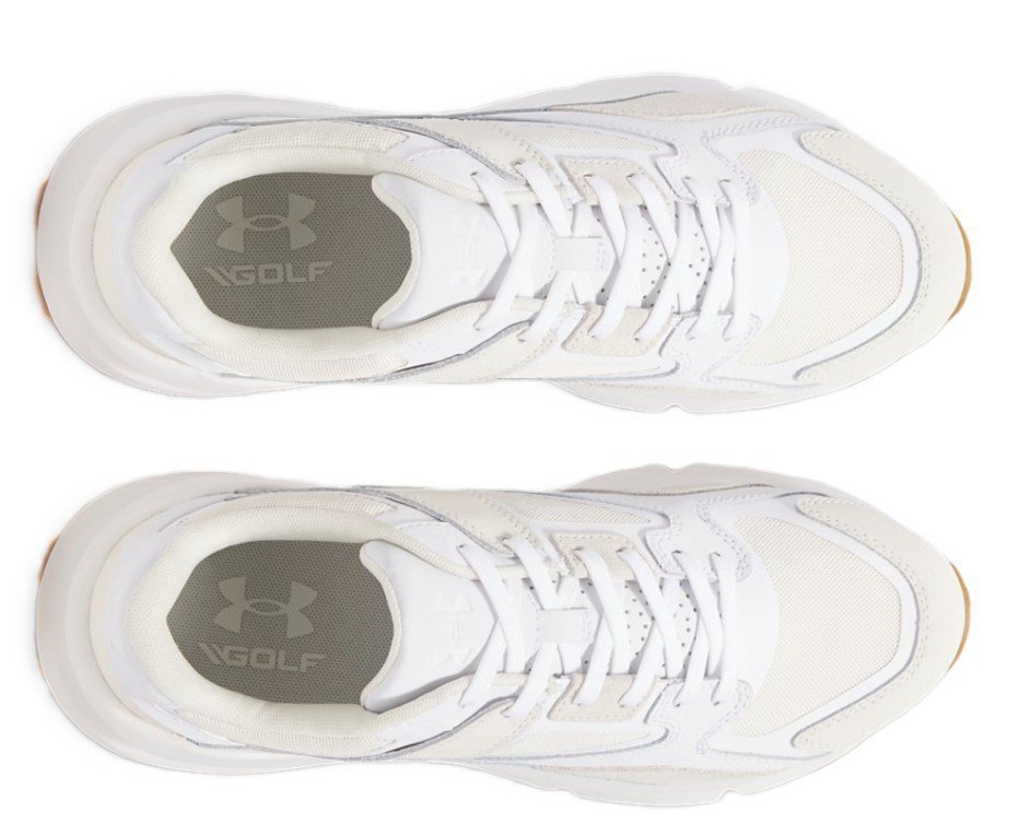 Under Armour Forge 96 chaussures de golf unisexe, blanches
