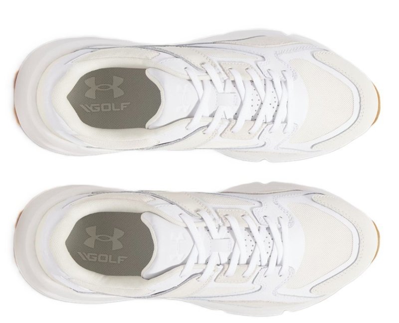 Under Armour Forge 96 chaussures de golf unisexe, blanches
