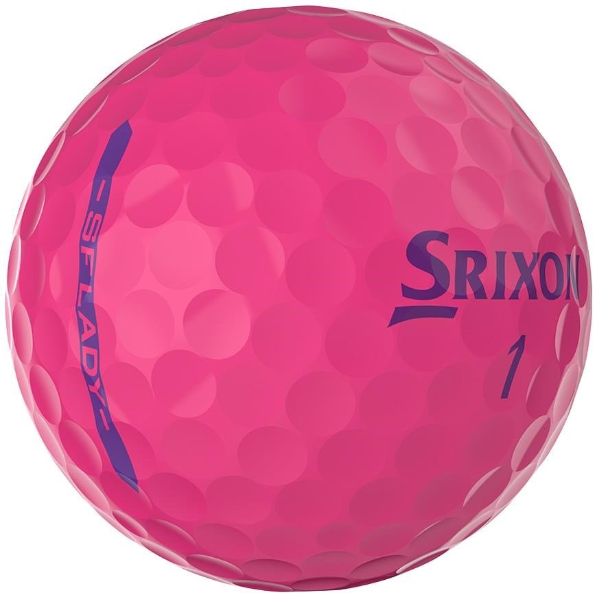 Srixon Soft Feel Lady balles de golf pour femmes, roses