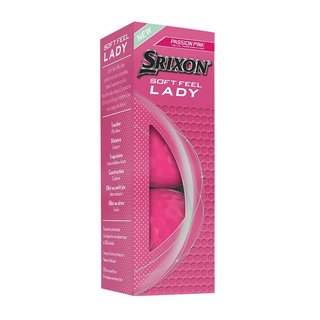 Srixon Soft Feel Lady balles de golf pour femmes, roses