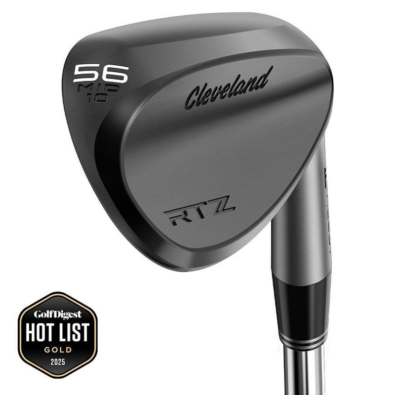 Cleveland RTZ Black Satin wedge, acier