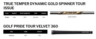 Cleveland RTZ Tour Satin wedge, acier