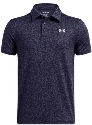 Under Armour Playoff Printed junior polo, bleu