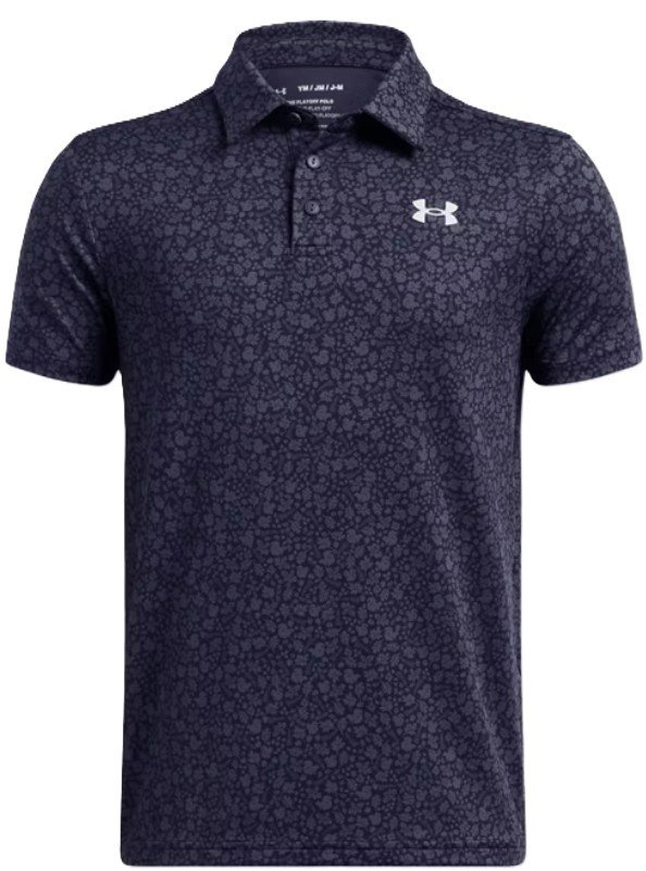 Under Armour Playoff Printed junior polo, bleu