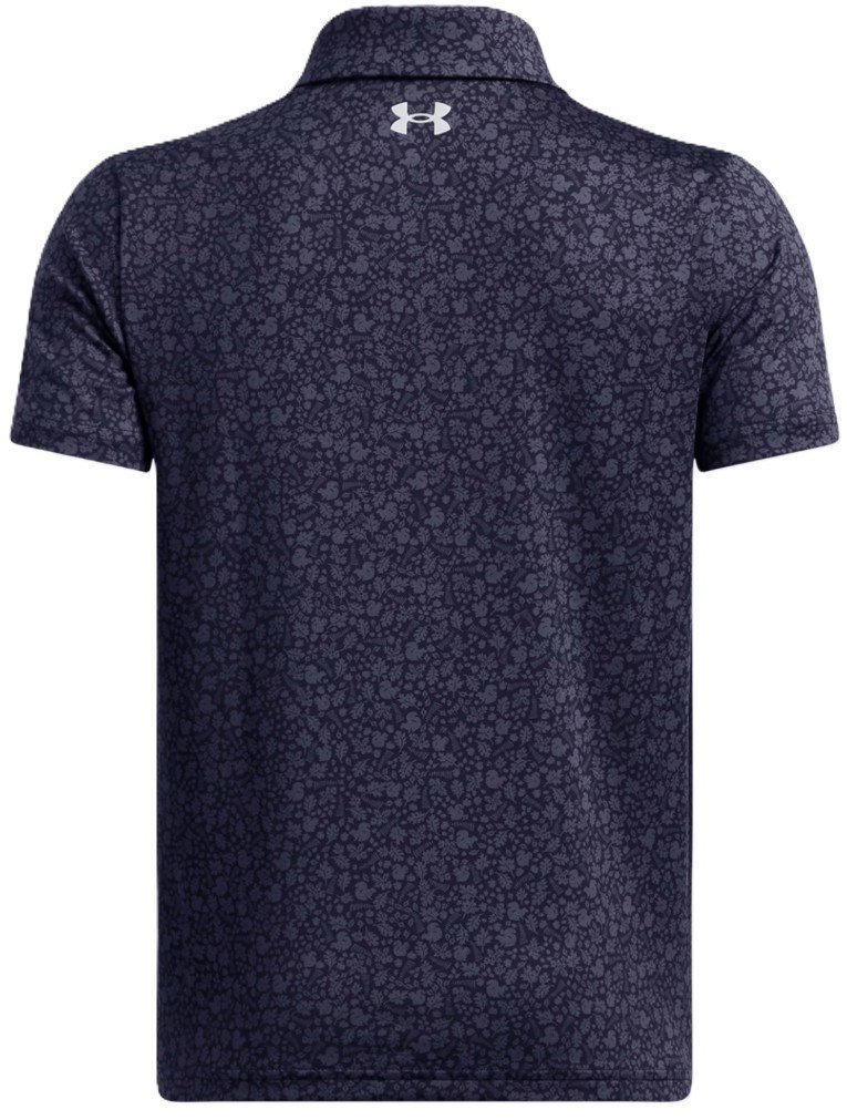 Under Armour Playoff Printed junior polo, bleu