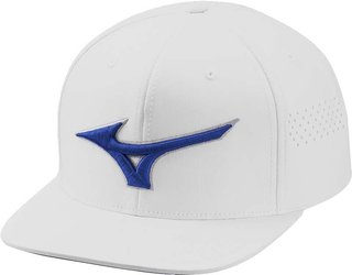 Mizuno Tour Flat Snapback casquette homme, blanche