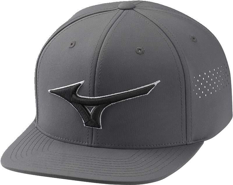 Mizuno Tour Flat Snapback casquette homme, dark charcoal