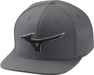 Mizuno Tour Flat Snapback casquette homme, dark charcoal