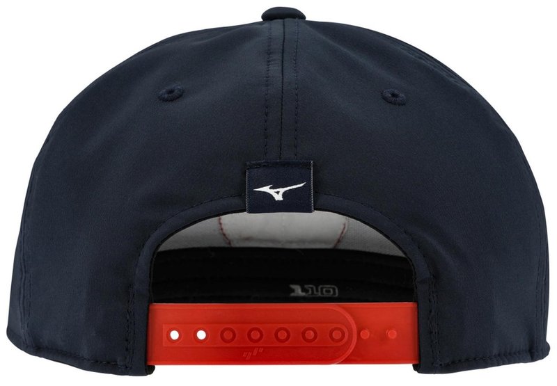 Mizuno Crossed Clubs Snapback casquette, navy