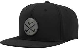 Mizuno Crossed Clubs Snapback casquette de golf, noire