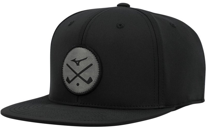 Mizuno Crossed Clubs Snapback casquette de golf, noire