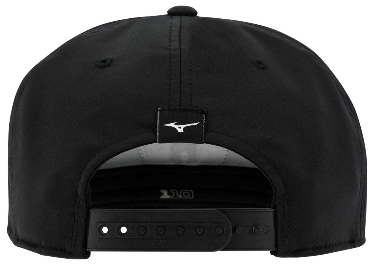 Mizuno Crossed Clubs Snapback casquette de golf, noire