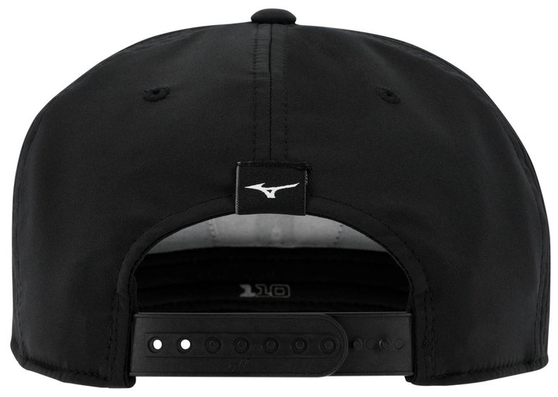 Mizuno Crossed Clubs Snapback casquette de golf, noire