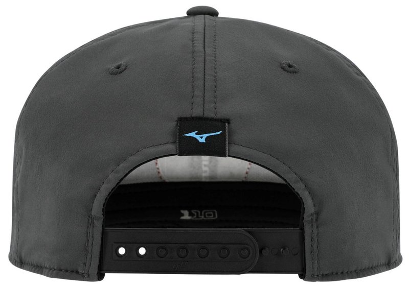 Mizuno Crossed Clubs Snapback casquette, charcoal