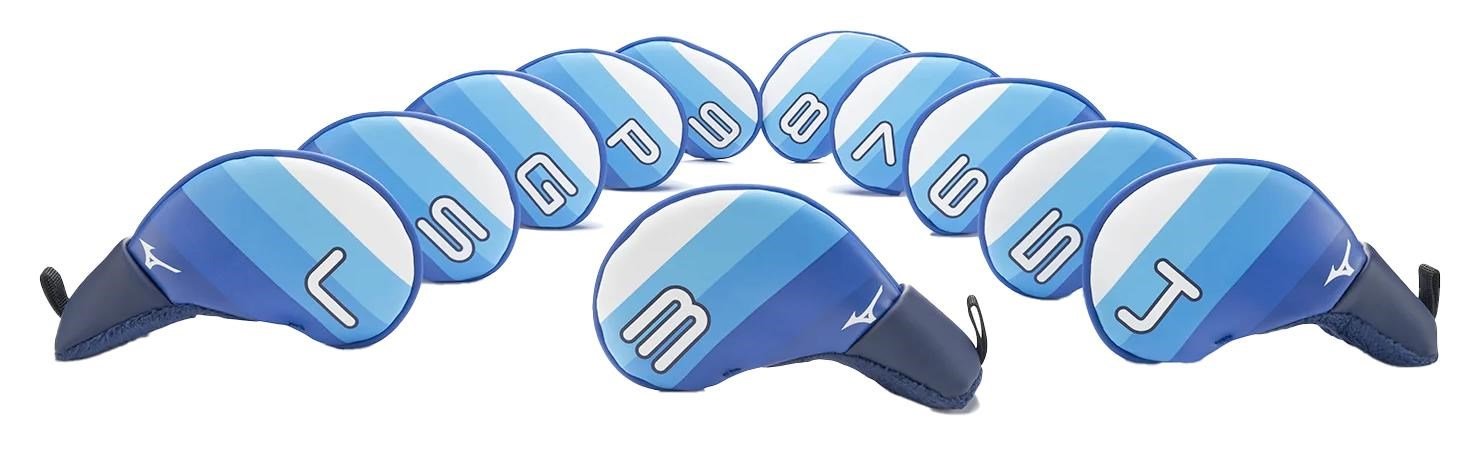 Mizuno Golf Mizuno Tour Iron Headcovers 2025 couvre-fers blanc/bleu