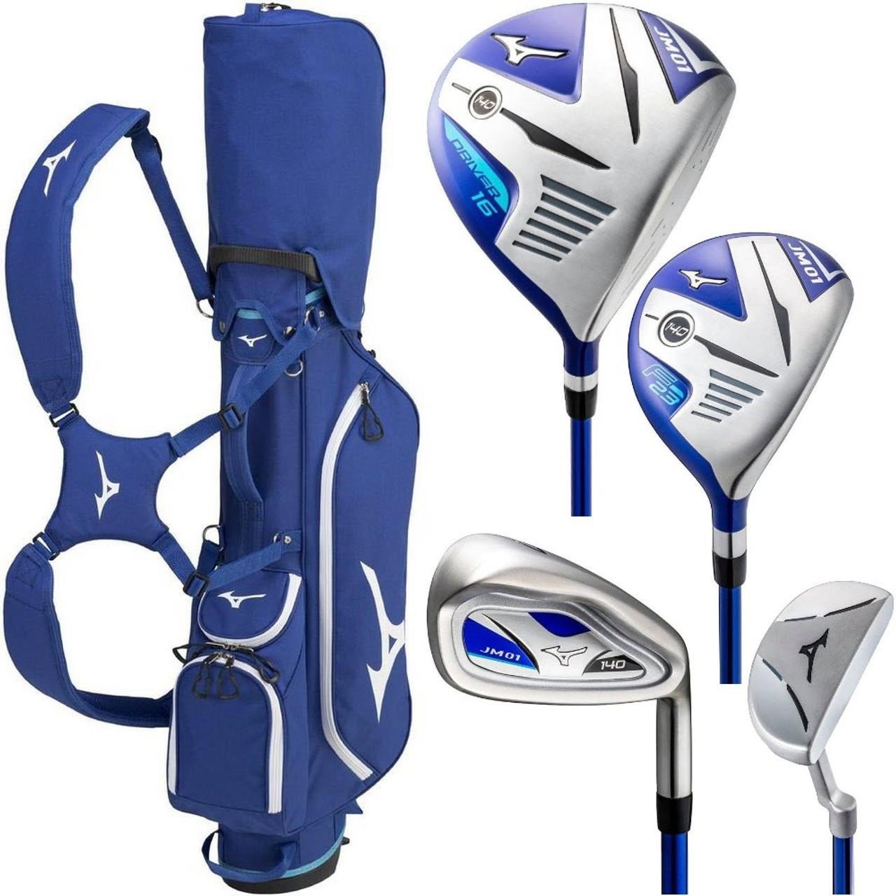 Mizuno JM01 120 5PC set de golf junior, acier/graphite