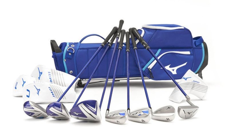 Mizuno JM01 120 5PC set de golf junior, acier/graphite