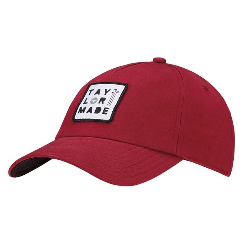 TaylorMade 5 panel casquette de golf, rouge