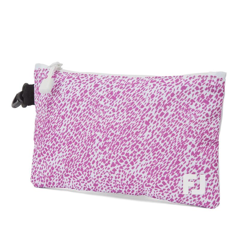 FootJoy FootJoy Valuables Pouch sac, white/berry animal