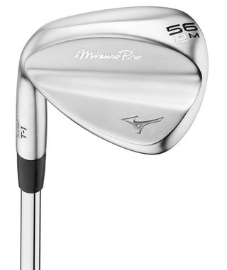 Mizuno Pro T-1 Soft White Satin wedge, acier
