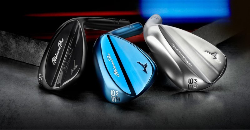 Mizuno Pro T-1 Black Ion wedge, acier