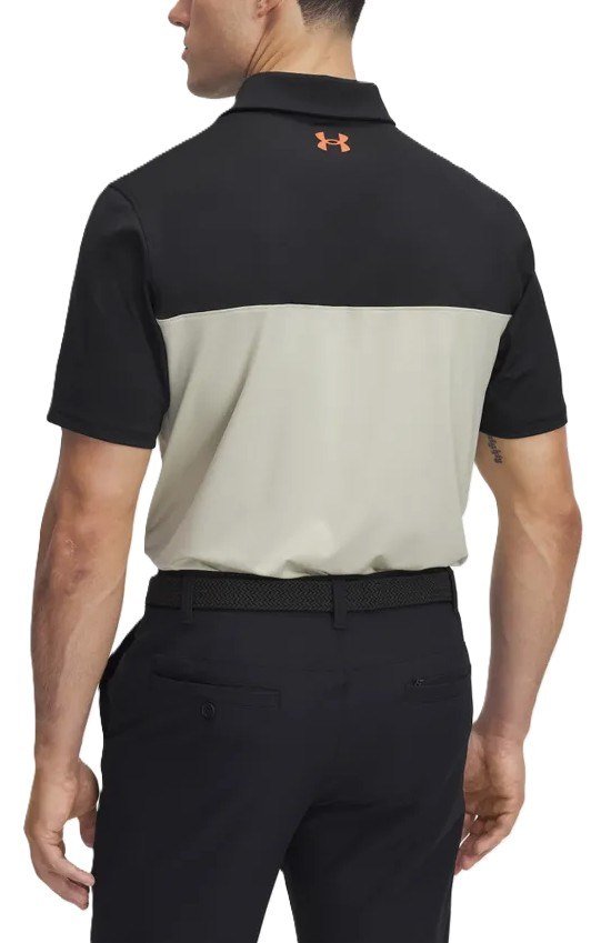 Under Armour T2G Color Block polo homme, noir
