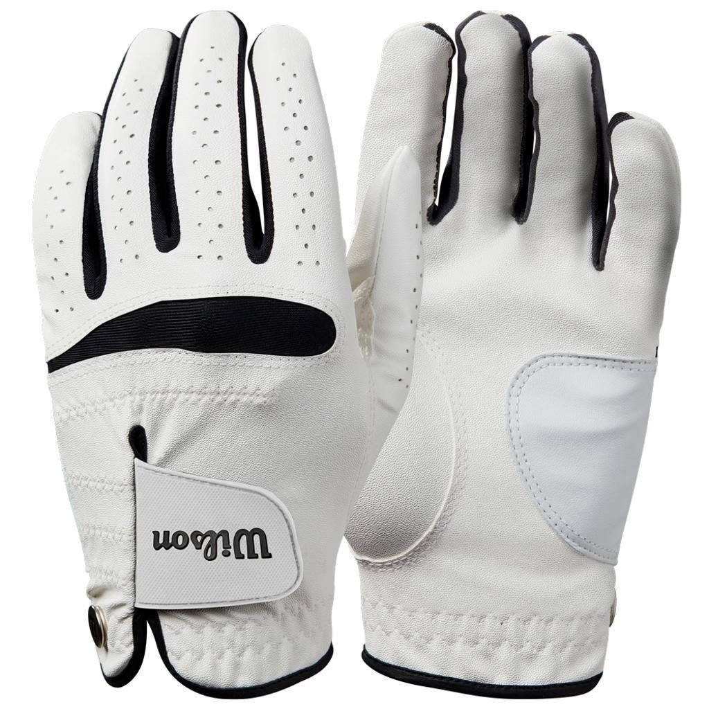 Wilson Feel Plus gant de golf homme, blanc