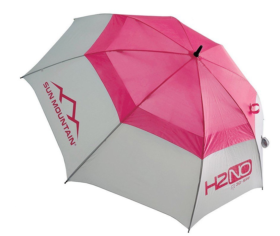 Sun Mountain H2NO 30SPF parapluie 68" rose/cadet