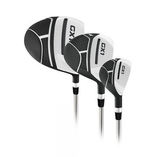 Masters GX1 Gts golf set homme, acier, + stand bag, noir/gris/blanc