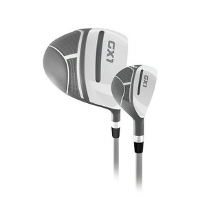 Masters GX1 ladies demi-set de golf, graphite + cart bag
