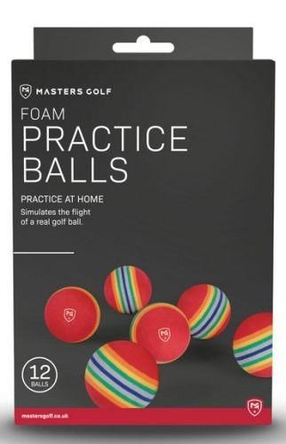 Masters Foam Practice balles de golf d'entraînement (12 balles)