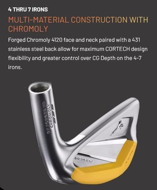 Mizuno JPX 925 Forged fers homme, acier