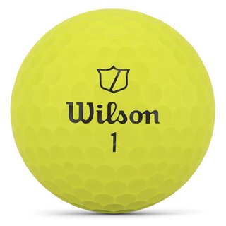 Wilson Staff Model balles de golf 2025, jaunes