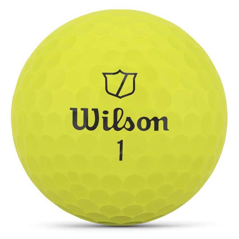 Wilson Staff Model balles de golf 2025, jaunes