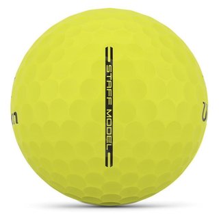 Wilson Staff Model balles de golf 2025, jaunes