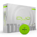 Wilson Duo Soft balles de golf, vertes