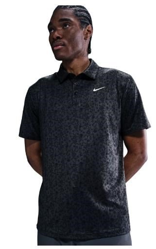 Nike Tour polo homme, anthracite/blanc