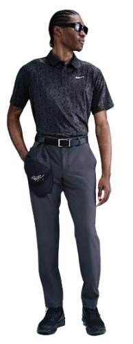 Nike Tour polo homme, anthracite/blanc