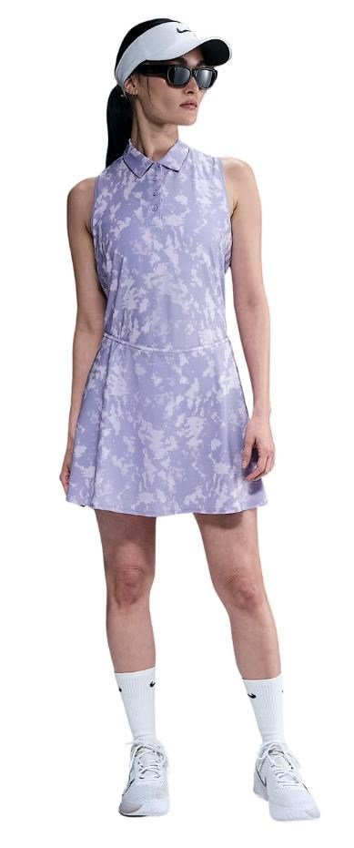 Nike Dri-Fit Victory polo femme, lilac ice/white