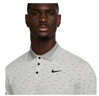 Nike Dri-Fit Tour Micro Print polo homme, photon dust