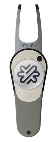 Pitchfix Icon marqueur de divot, gun metal