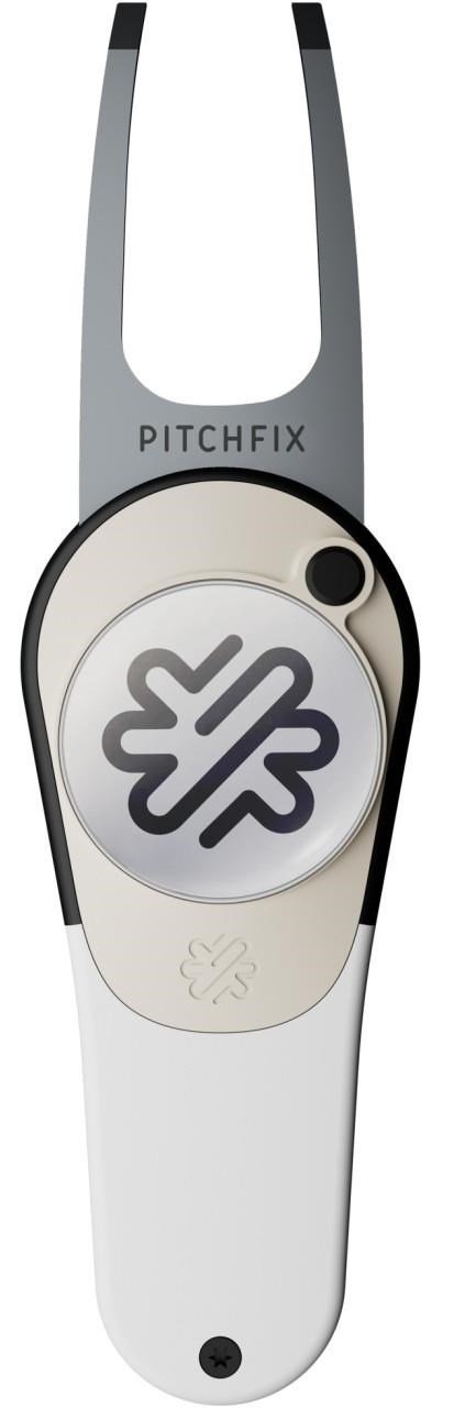 Pitchfix Icon marqueur de divot, blanc