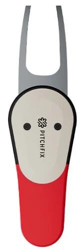 Pitchfix Icon marqueur de divot, rouge