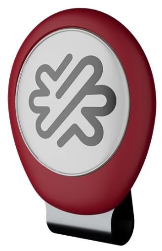 Pitchfix Hatclip marqueur de balle rouge