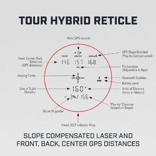 Bushnell Tour Hybrid télémètre laser (Slope)