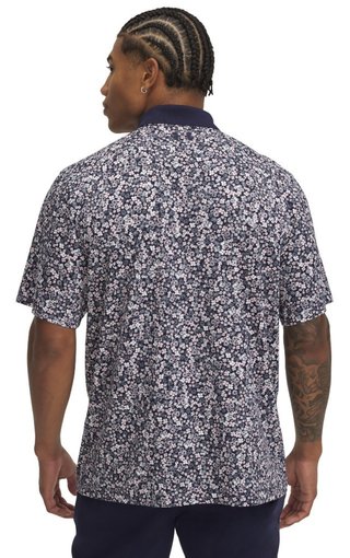 Under Armour Matchplay Printed polo homme, bleu/flower