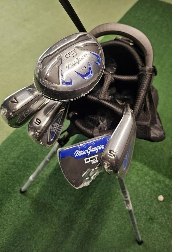 MacGregor DCT3000 demi-set de golf homme, graphite, +1"