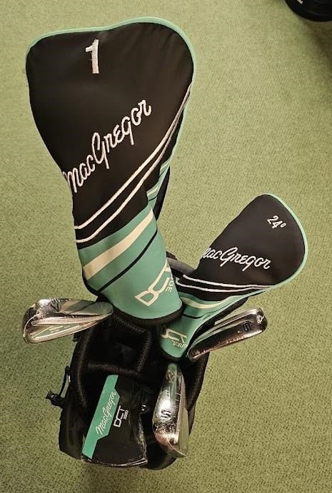MacGregor DCT3000 set de golf femme, graphite, cart bag